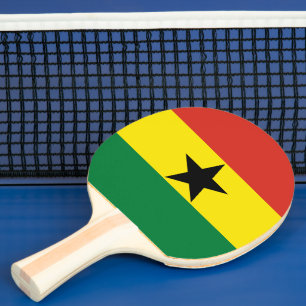 Raquete De Ping Pong Bandeira do Gana