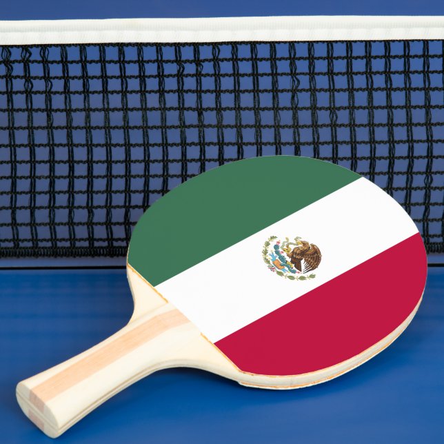 Raquete De Ping Pong Bandeira do México (Insitu)