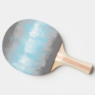 Raquete De Ping Pong Bandeira do Orgulho Demiboy Abstrato Funky com Fal