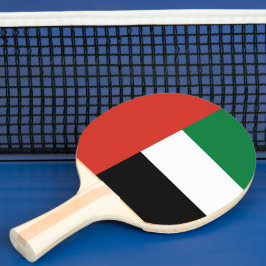 Raquete De Ping Pong bandeira dos Emirados Árabes Unidos