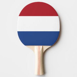 Raquete De Ping Pong Bandeira dos Países Baixos