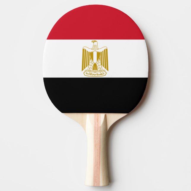 Raquete De Ping Pong Bandeira egípcia (Frente)