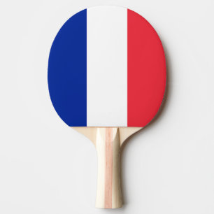 Raquete De Ping Pong Bandeira França