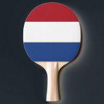 Raquete De Ping Pong Bandeira Holandesa<br><div class="desc">Bandeira Holandesa</div>