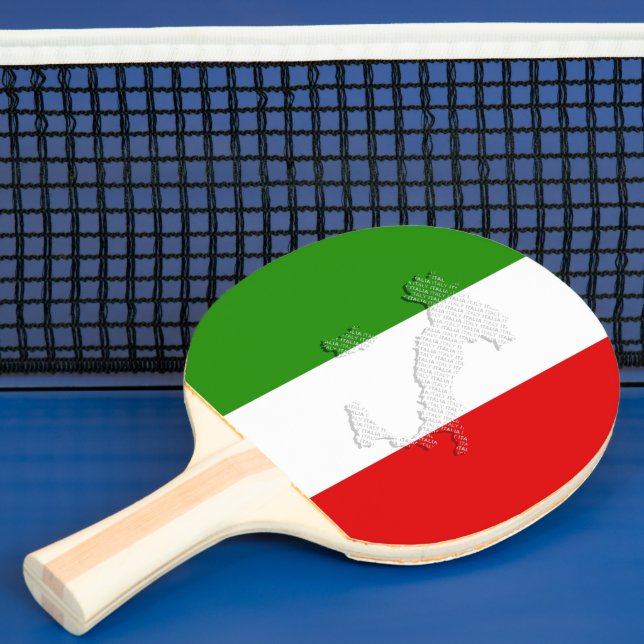 Raquete De Ping Pong Bandeira italiana (Insitu)