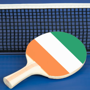 Raquete De Ping Pong Bandeira Nacional da Irlanda, padrão irlandês, Est