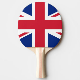 Raquete De Ping Pong Bandeira Union Jack do Reino Unido