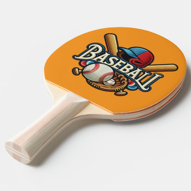 Raquete De Ping Pong Baseball Classic Essentials / Legenda Retroativa d (Frente inclinada)