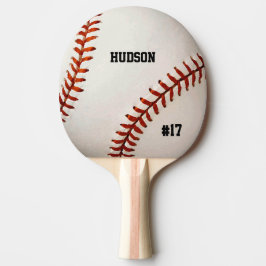 Raquete De Ping Pong Baseball Personalizado