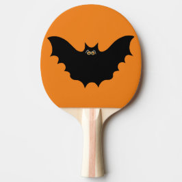 Raquete De Ping Pong Bat Negro Halloween