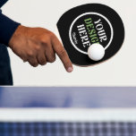 Raquete De Ping Pong beijo personalizado, exclusivo, elegante e minimal<br><div class="desc">Esta design é acessível a todos. Sinta-se livre para personalizar o logotipo,  as imagens,  o texto e as cores de acordo com suas preferências. Muito obrigado.</div>