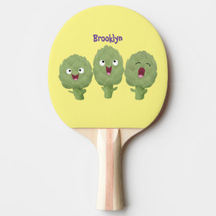 Raquete De Ping Pong Bela canção de alcachofras
