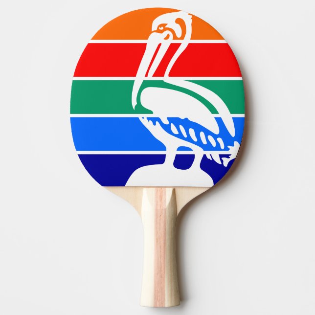 Raquete De Ping Pong Belt Buckle (Frente)