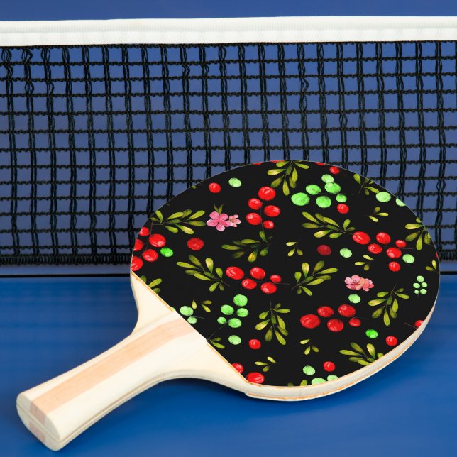 Raquete De Ping Pong Berries Pattern (Insitu)