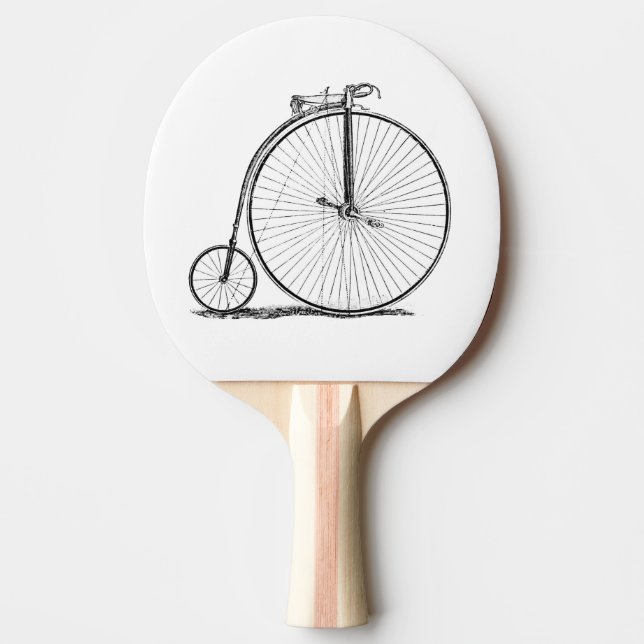 Raquete De Ping Pong Bicicleta de Roda Alta Penny Farthing (Frente)