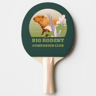 Raquete De Ping Pong Big Rodent Companion Club Capybara