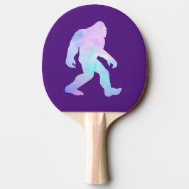 Raquete De Ping Pong Bigfoot de Aquarela
