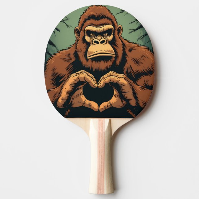 RAQUETE DE PING PONG BIGFOOT LOVE PING PONG PADDLE (Frente)