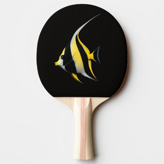 Raquete de ping pong Black 4 Luxe, Moorish Idol (Verso)
