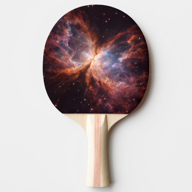 Raquete de ping pong Black 4 Luxe, Nebulosa Borbol (Frente)