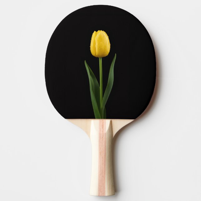 Raquete de ping pong Black 4 Luxe, Tulipa Dourada (Frente)