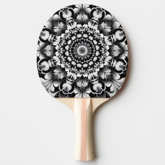Raquete De Ping Pong Black and White Bliss