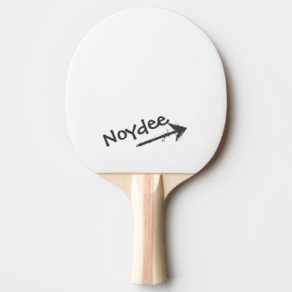 Raquete De Ping Pong Black Lettering and Arrow on your