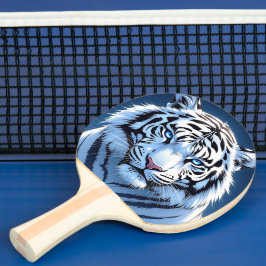 Raquete De Ping Pong Blue eyed White Tiger