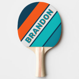 Raquete De Ping Pong Bluebottle Echo Bold Listrado com Nome