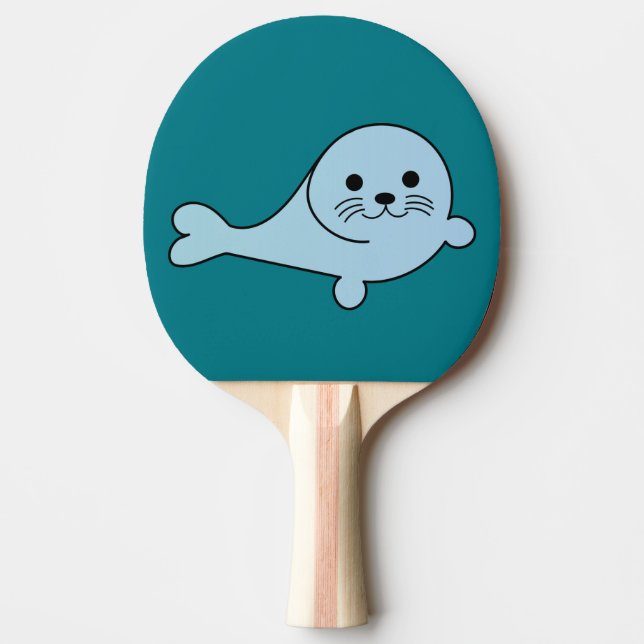 Raquete De Ping Pong Boca Adorável (Frente)