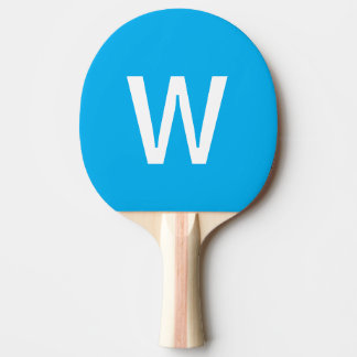 Raquete De Ping Pong Bola de Ping Pong Personalizada azul e branca mode