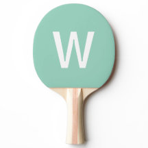 Bola de Ping Pong Personalizada azul e branco Mon