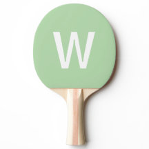 Bola de Ping Pong Personalizada verde e branca