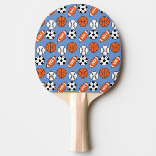 Raquete De Ping Pong Bolas Esportivas Engraçadas