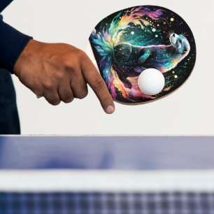 Raquete De Ping Pong Borda do Espectro: As Tartes Brilham