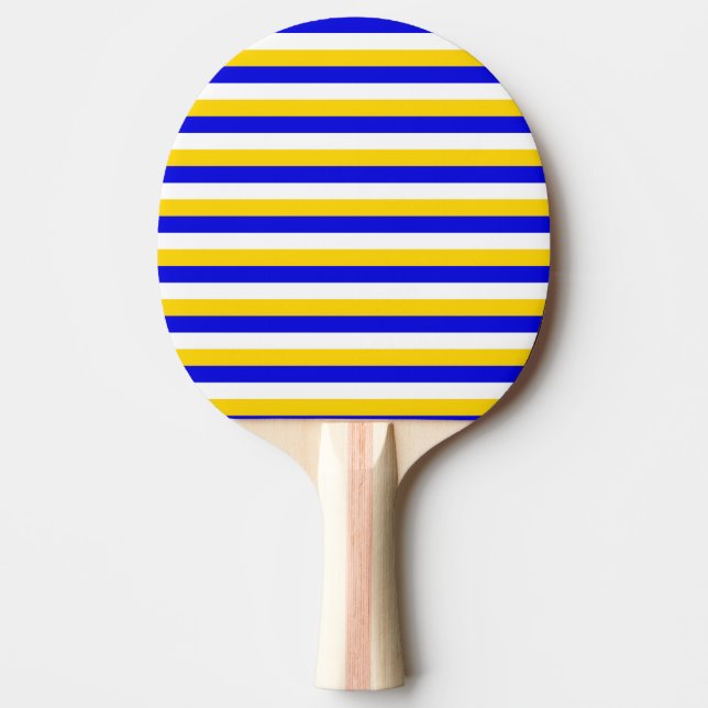Raquete De Ping Pong Bosnia Herzegovina Uruguay flag stripes country pa (Frente)