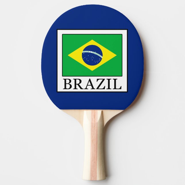 Raquete De Ping Pong Brasil (Frente)