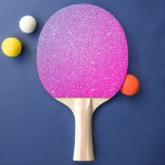 Raquete De Ping Pong Brilhante e brilho roxo<br><div class="desc">Purple Faux Glitter e Sparkle fazem o presente feminino perfeito para o seu aniversário ou ocasional.</div>