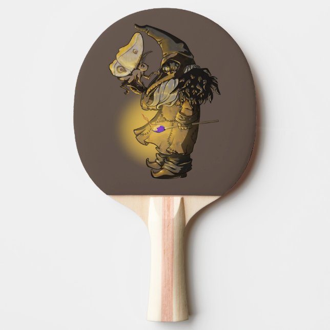 Raquete De Ping Pong Brilho (Frente)