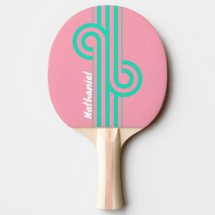 Raquete De Ping Pong Brisa de Praia Listra Nostálgica com Nome