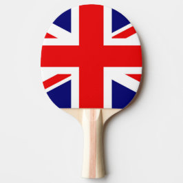 Raquete De Ping Pong British Flag United Kingdom of England