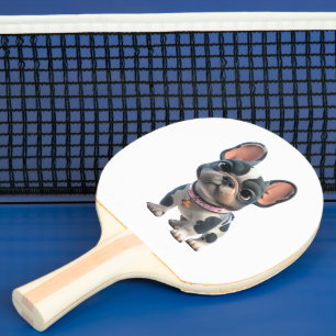 Raquete De Ping Pong Bulldog Francês