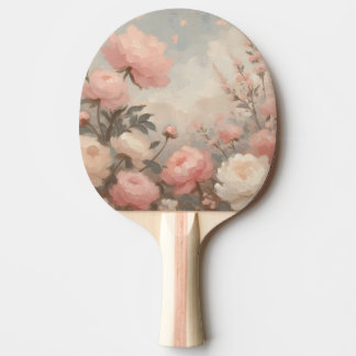 Raquete De Ping Pong Buquê Romântico do Namorados de Pastel