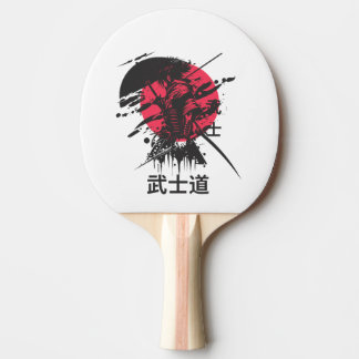 Raquete De Ping Pong Bushido Spirit: Samurai Warrior Aesthetic
