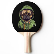 Cachorro Vestindo capuz verde