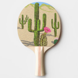 Raquete De Ping Pong Cactus