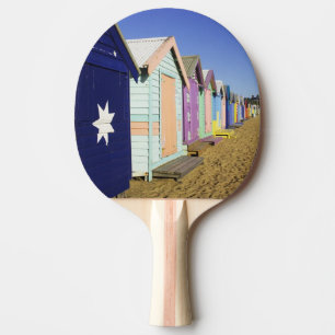 Raquete De Ping Pong Caixas de Banho, Praia de Middle Brighton, Porto