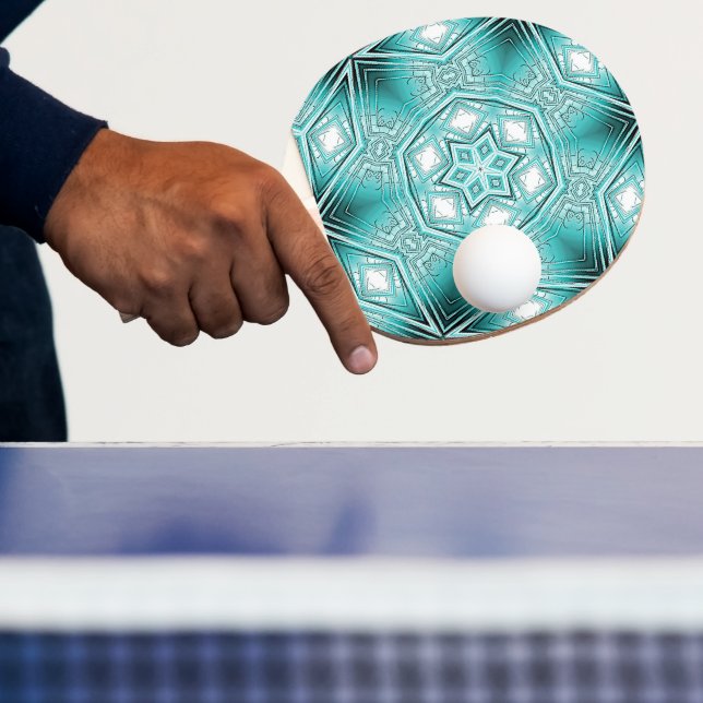 Raquete De Ping Pong Caleidoscópio Ártico (Insitu)