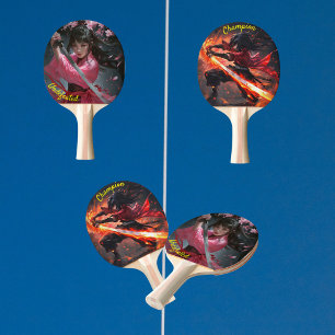Raquete De Ping Pong Campeão Invicto