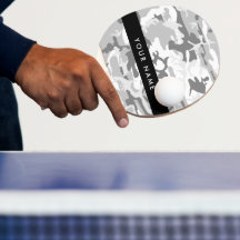 Camuflagem de Cinzas de neve de inverno Seu nome p